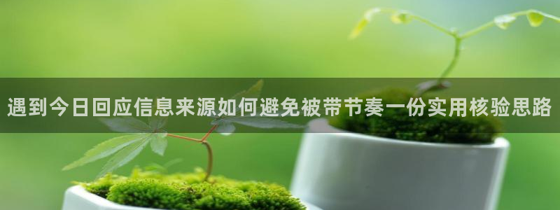 黑料爆料导航入口：遇到今日回应信息来源如何避免被带节奏一份实用核验思路