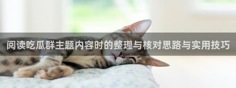 黑料爆料网络新闻:阅读吃瓜群主题内容时的整理与核对思路与实用技巧
